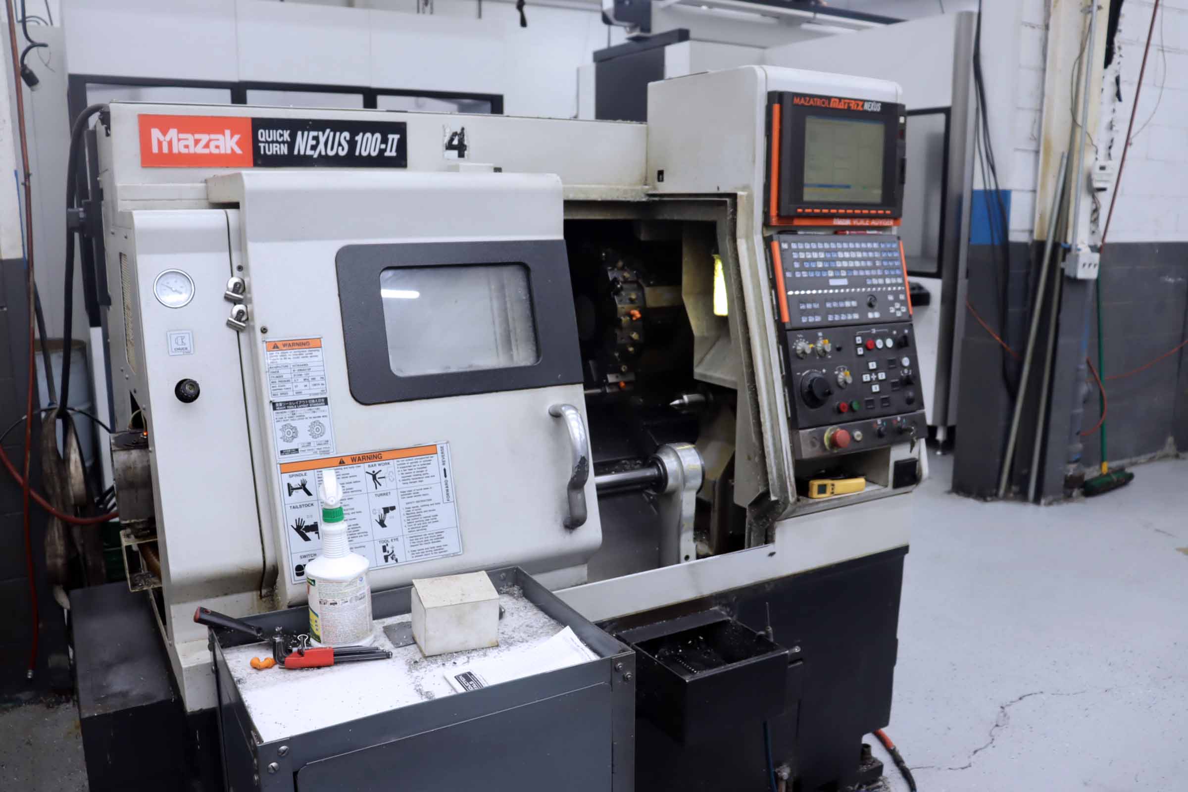 used-CNC-Lathe-Mazak-QTN-100---II-for-sale